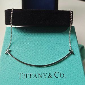 Tiffany Smiling Platinum Necklace